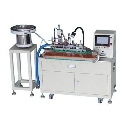 Full Automatic USB Connector Type-C Soldering Machine a Male Female Micro Soldering High Efficiency Micro USB Cable Soldering Machine