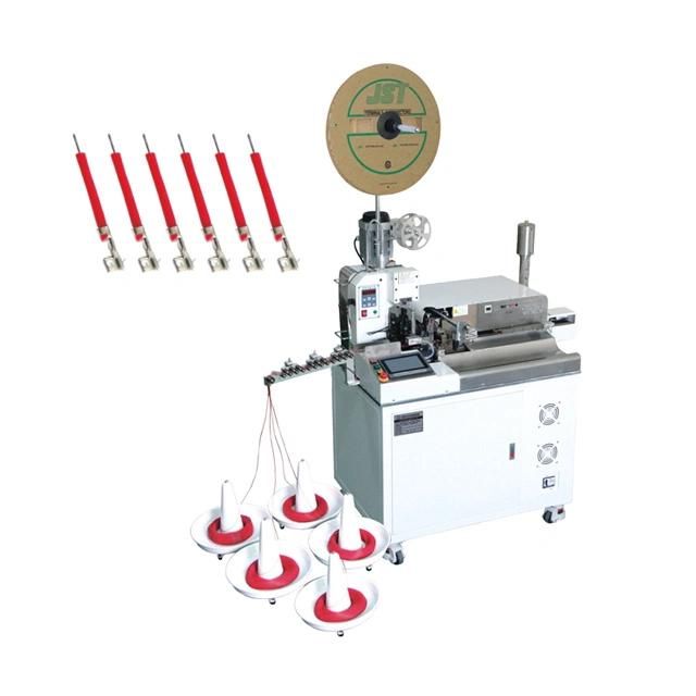 Dual Heads Cutting Stripping Twistng Tinng Machine for Harness Cable