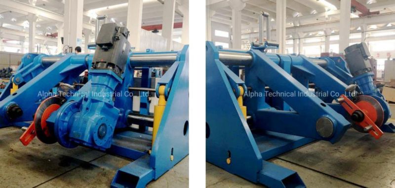 Cantilever Take up& Pay off Machine for Drums with Bigger Dimensions and Heavy Load^