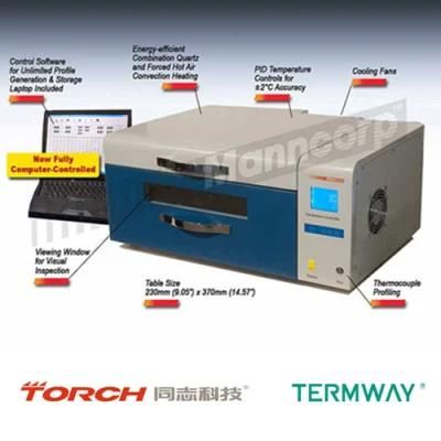 SMT Desktop Leadfree Reflow Oven with Temperature Testing T200c+