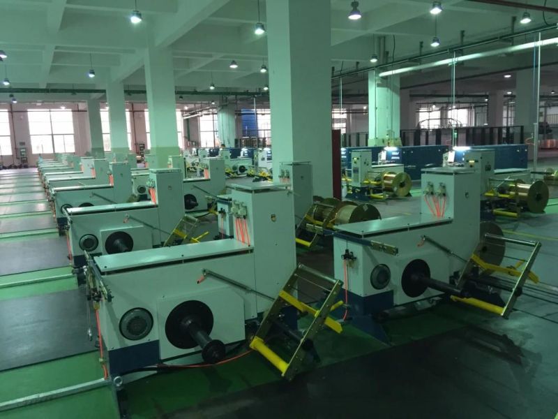 Electrical Copper Wire Cable Making Extrusion Bunching Double Twisting Drawing Stranding Extrude Machine