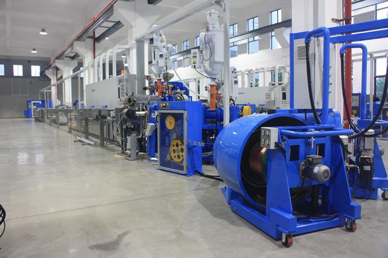 Lshf Wire and Cable Extrusion Line with Siemen Motor