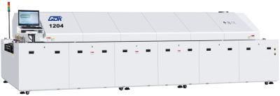 High Quality SMT Soldering Machine High-End 12 Temperature Zones Single Rail Reflow Oven GDK-1204