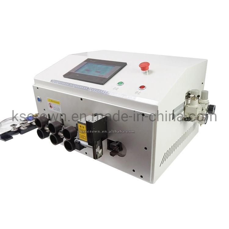 Sheathed Flat Cable Cutting and Stripping Machine