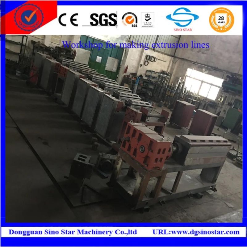 Wire Extrusion Line for Cable Extruder Machine Extruding Jacket Wires and Cables