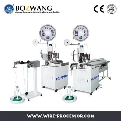 Bzw Full Automatic Linked Terminal Crimping Machine for PV Wire
