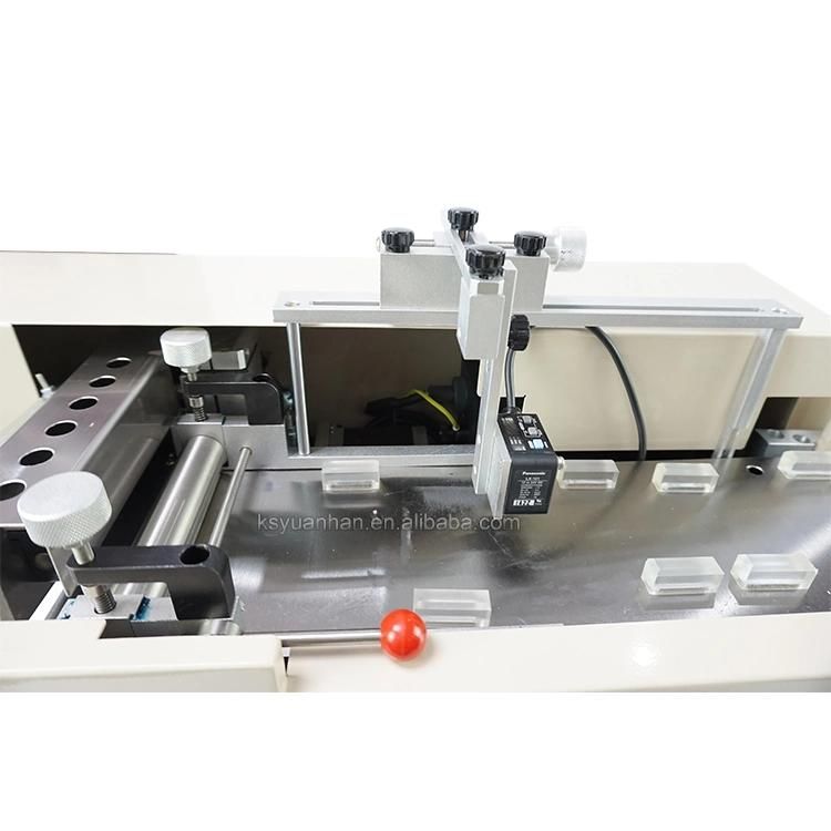 Hot and Cold Knife Care Label Cutting Stacking Machine