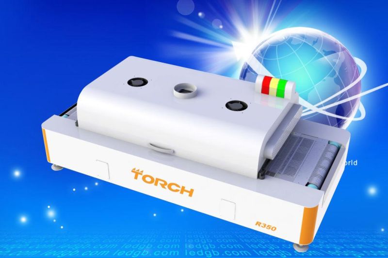 Beijing Torch Economical Small Channel Reflow Oven R350 for SMT