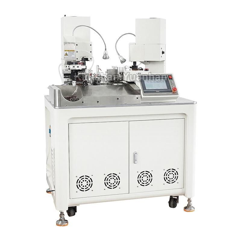 Full Automatic PVC Cable Wire Stripping Terminal Crimping Machine/Double Ends Crimping Machine