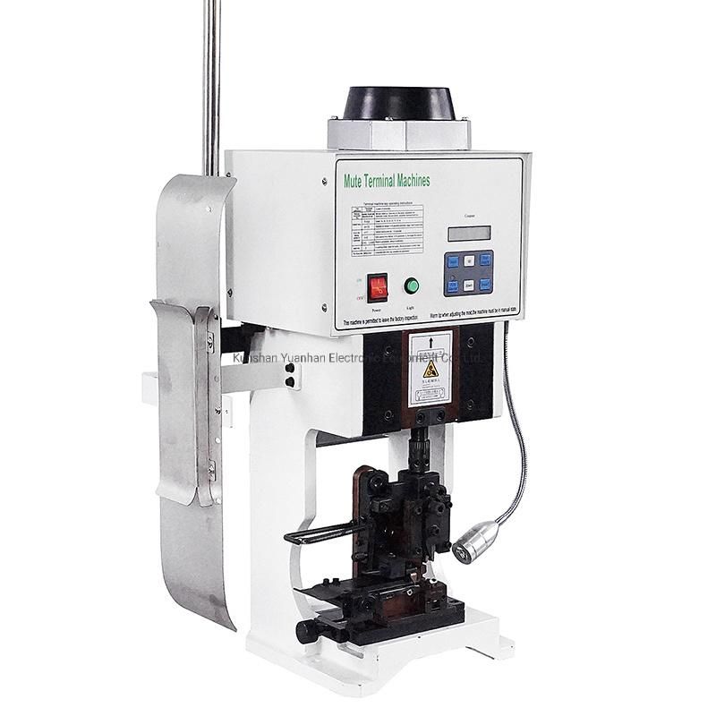 Semi Automatic Wire Stripping Crimping Machine for Single Grain Terminal