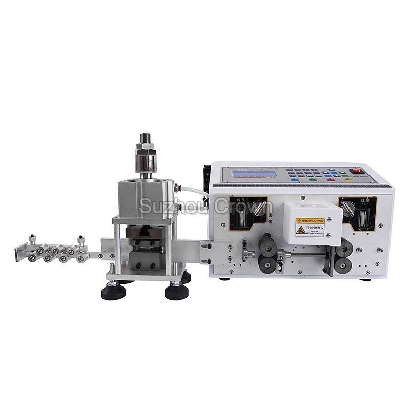 Automatic Multi-Pin Flat Cable Cutting Splitting and Stripping Machine Wl-668f