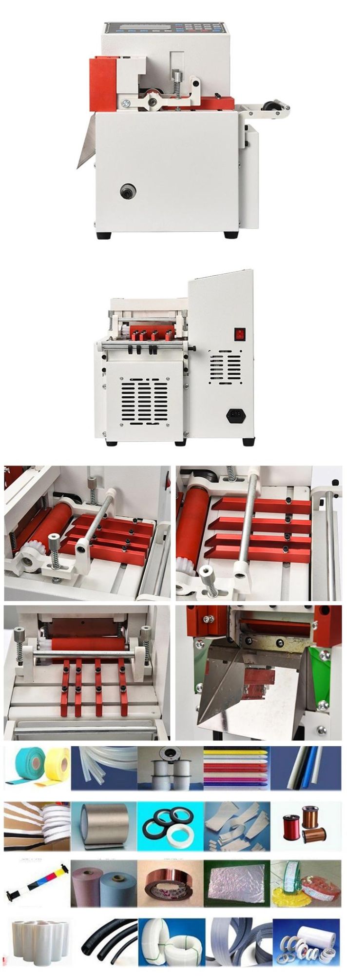 Hc-100 Automatic Heat Shrink Sleeve Tube PVC Pipe Cutting Machine