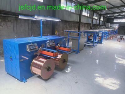 Copper Alloy Wire Tinned CCA Cable Winding Annealing Tinning Extrusion Machine