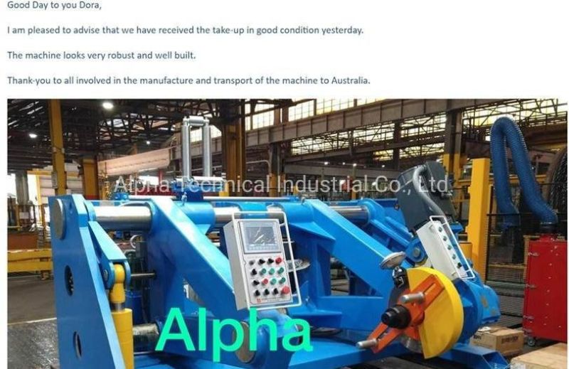 Pn630/1000 Automatic Cantilever Take up& Pay off Cable Reeling Machine^