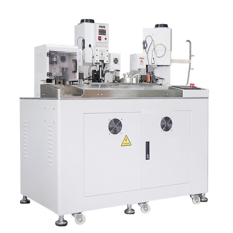 Full Auto Heat Shrinkable Tube Insert Machine Full Automatic Wire Cutting Crimping Machine