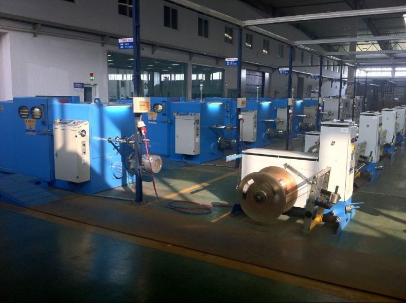 Electrical Cable Copper Wire Annealing Tinning Winding Extrusion Winding Drawing Bunching Stranding Making Machine