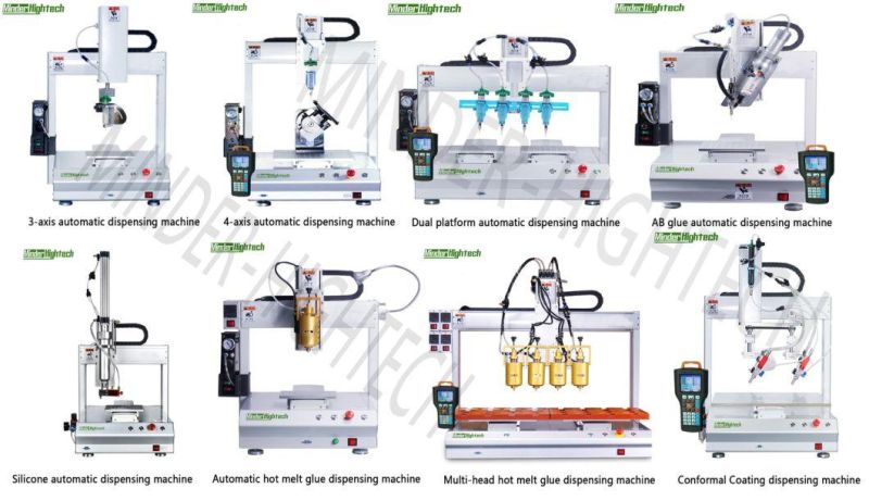 Adhesive Dispensing Bench Syringe Glue Dispensing Machine