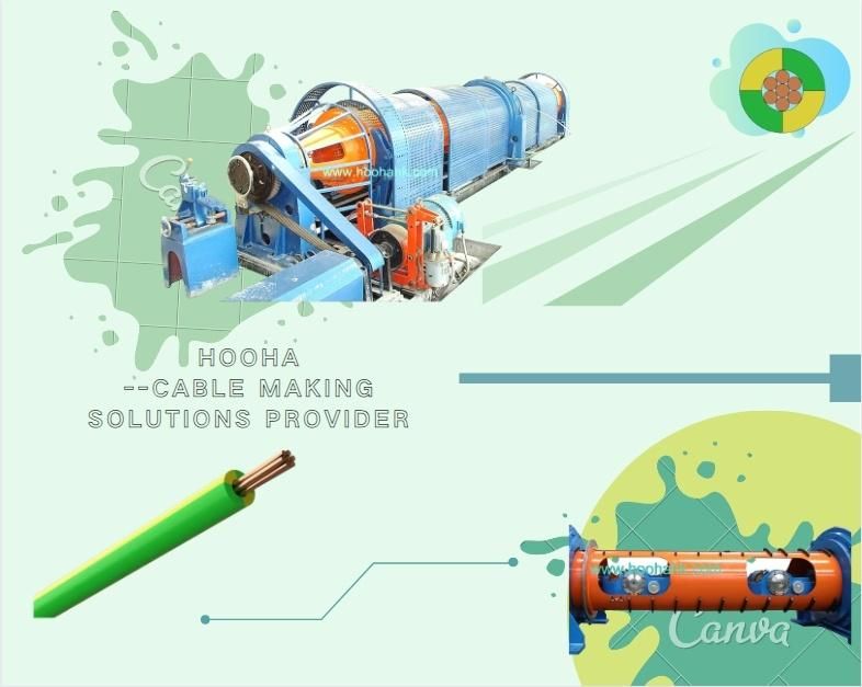 500 (1+6) Tubular Stranding Machine for 6-8mm Copper, Aluminum, Steel Wire Cable and Wire Machine