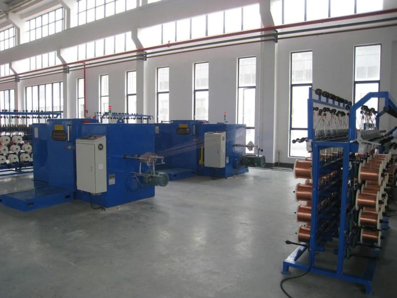 Electrical Copper Wire Winding Making Bunching Twisting Extrusion Machine