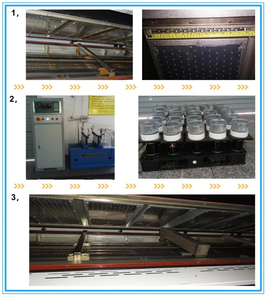 SMT Assembly Line PCB Soldering Machine 10 Zones Monorail Air Reflow Oven Gdk-1003
