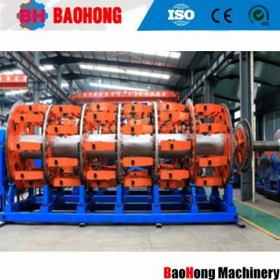 Copper and Aluminum Cable or Wire Cabling Machine with Steel Wire Armoring