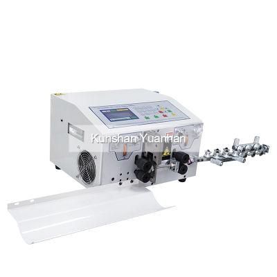 Sheath Wire Round and Flat Cable Peeling Cutting and Twisting Machine Fully Automatic Computer Wire Stripping Machine