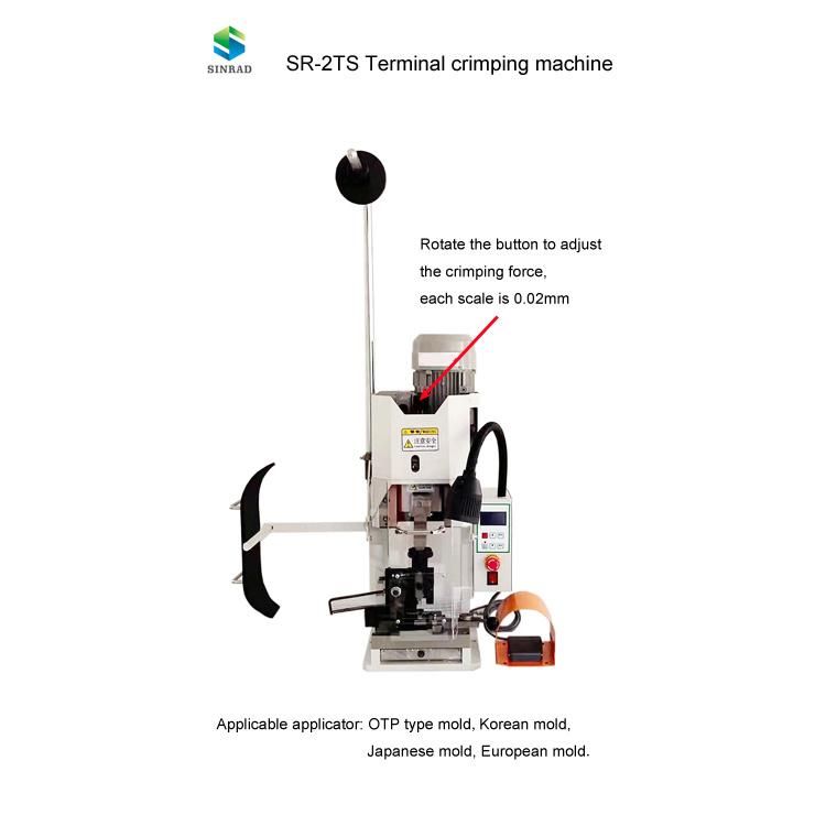 40mm Stroke Japanese European Applicator Wire Terminal Crimping Machine