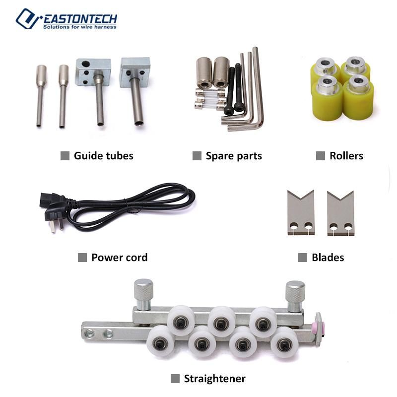 Automatic Wire Cutting and Stripping Machine Computerized Cutting and Stripping Machine for Cable