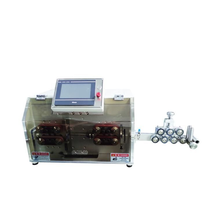 30mm2 Multi Core Cable Cutting and Stripping Machine for Multiple Conductor Wires Peeling
