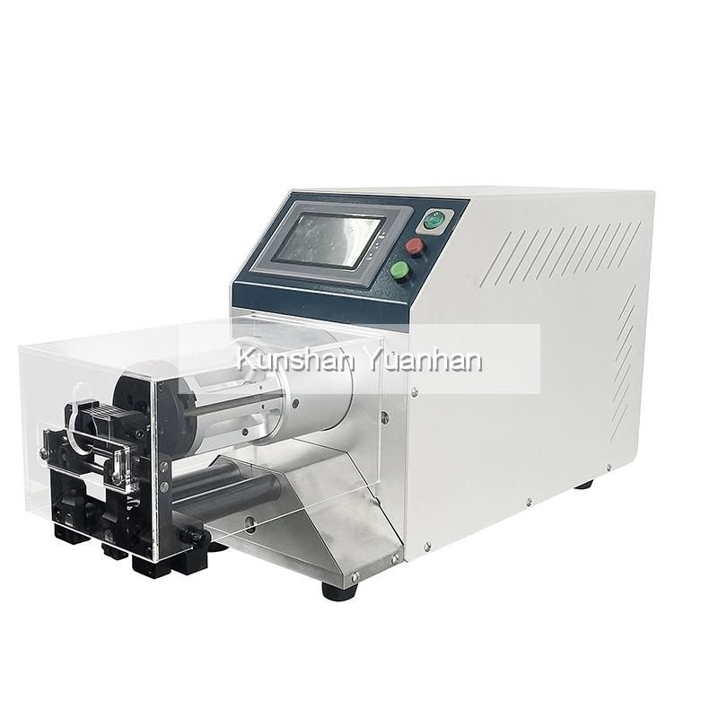 Coaxial Wire Cutter and Stripper Machine
