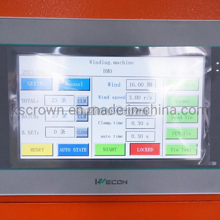 Twist Tie Machine Full Automatic Power Plug Cable Wire Coil Winding Binding Machine (WL-BMO)