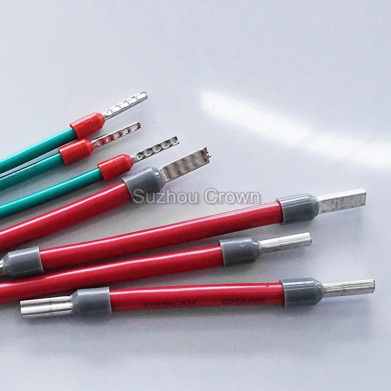 Fork Insulated Electrical Wire Crimp Terminals Spade Terminals Single Terminal Crimping Machine