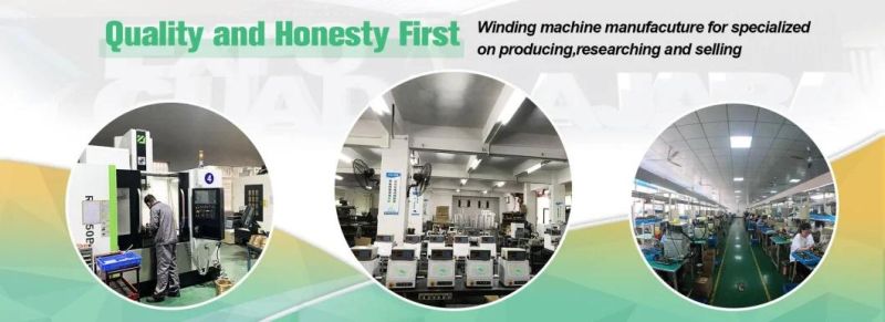 Digital CNC Wire Coil Winding Machine has multiple spindles synchronal winding for highest efficiency
