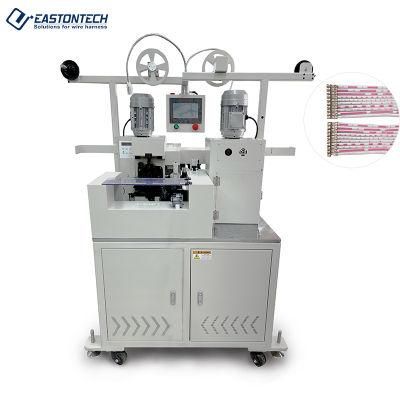 Ew-21A Automatic Flat Ribbon Wire Crimping Machine Cable Cutting Stripping and Terminal Crimping Machine