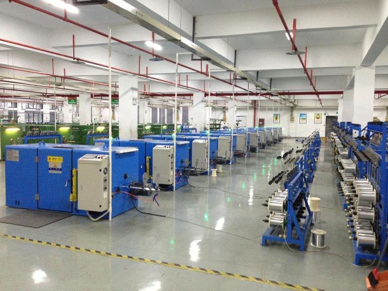 Copper Electrical Wire Stranding Twisting Winding Plastic Making Extrusion Machine
