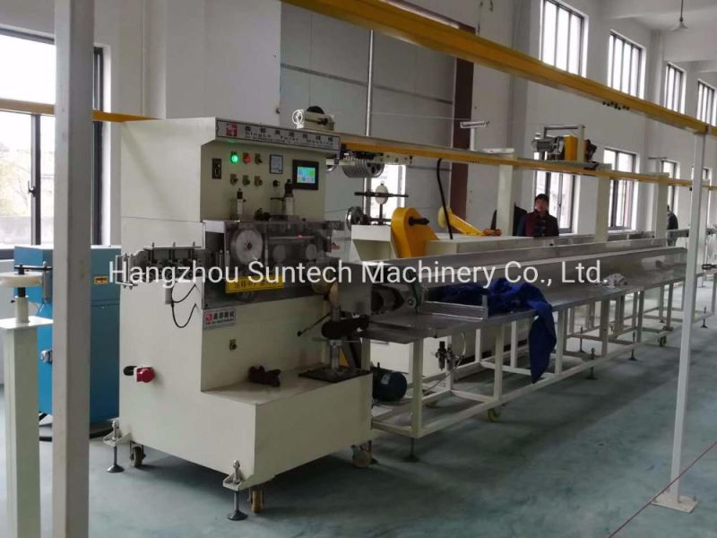 Power Cable Sheath Extrusion Production Line Cable Wire Cutting Machine