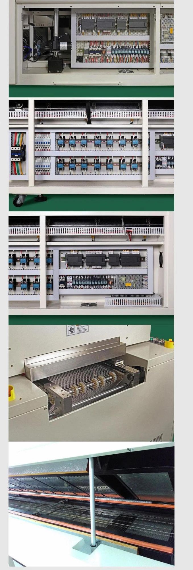 SMT Line Lead Free Reflow Soldering Wave Soldering Machine (F12)