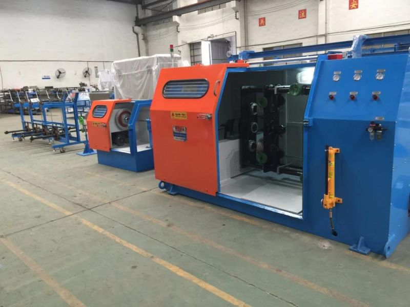 Electrical Wire, Cable Wire Single Winding Extrusion Coiling Rewinding Twisting Bunching Machine
