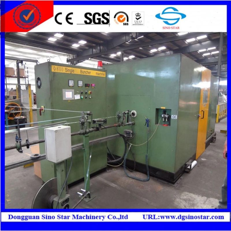 Wire Cable Single Stranding Twisting Bunching Machine for Wire Production Line