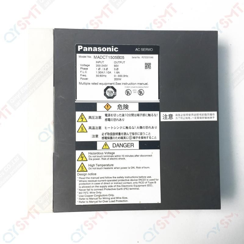 SMT Pick and Place Machine Panasonic AC Servo Madct1505b05
