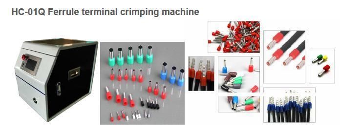Hc-01q Insulated Cord End Terminal Crimping Machine