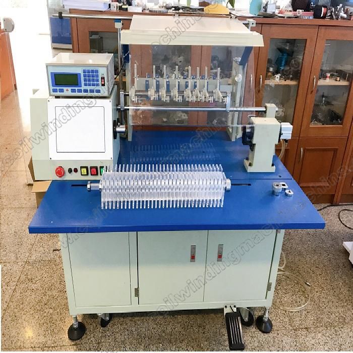 CNC Automatic Cable Wire Coil Winder Steel Wire Winding Machine