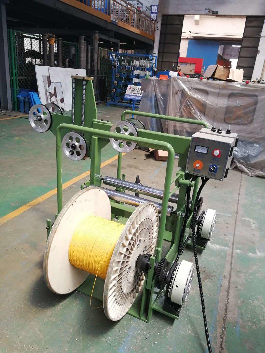 Electric Cable Core Copper Wire Plastic Winding Cutting Extrusion Bunching Machine