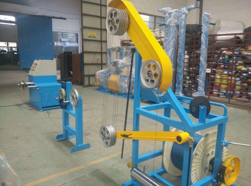 Core Cable Wire Wrapping and Coiling Winding Cutting Extrusion Bunching Buncher Stranding Coiler Coiling Wrapping Machine