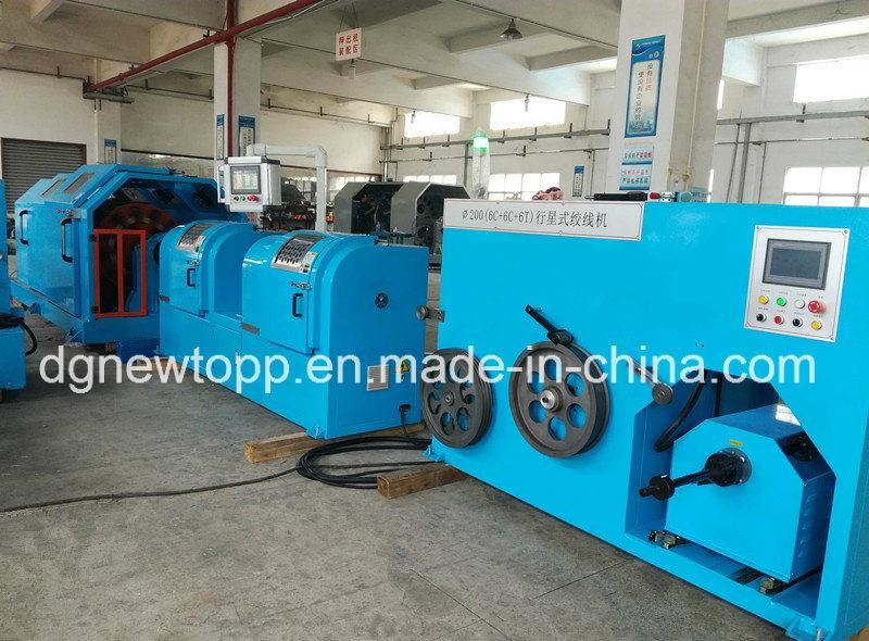 Xj-200 (6C+6C+6C) Planetary Cage Type Cable Twisting Machine