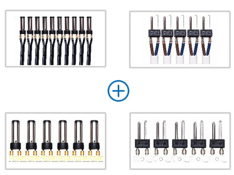 Wl-580/580-D Automatic Cable Stripping DC Jacket Connector Plug Continuous Crimping Machine
