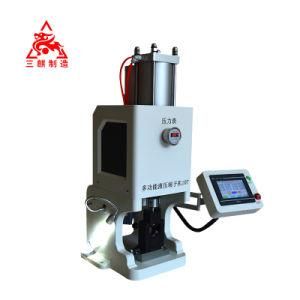 3q Free to Pull High Quality Touch Screen 6t Hydraulic Terminal Crimping Machine