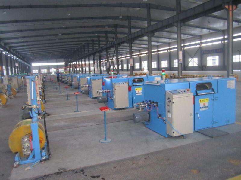 Electrical Cable Copper Core Wire Double Twisting Winding Bunching Extrusion Drawing Extruder Machine Price