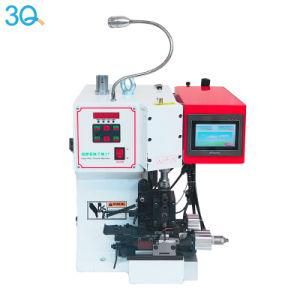 3q Semi-Automatic Wire Super Mute Electrical Single Core Wire Cable Stripping Terminal Crimping Machine