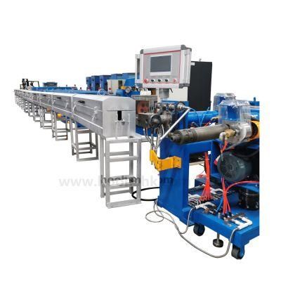 Factory Price Silicone Extruder Two Compound Extrusion Line Silicone Braiding Hose Making Machine